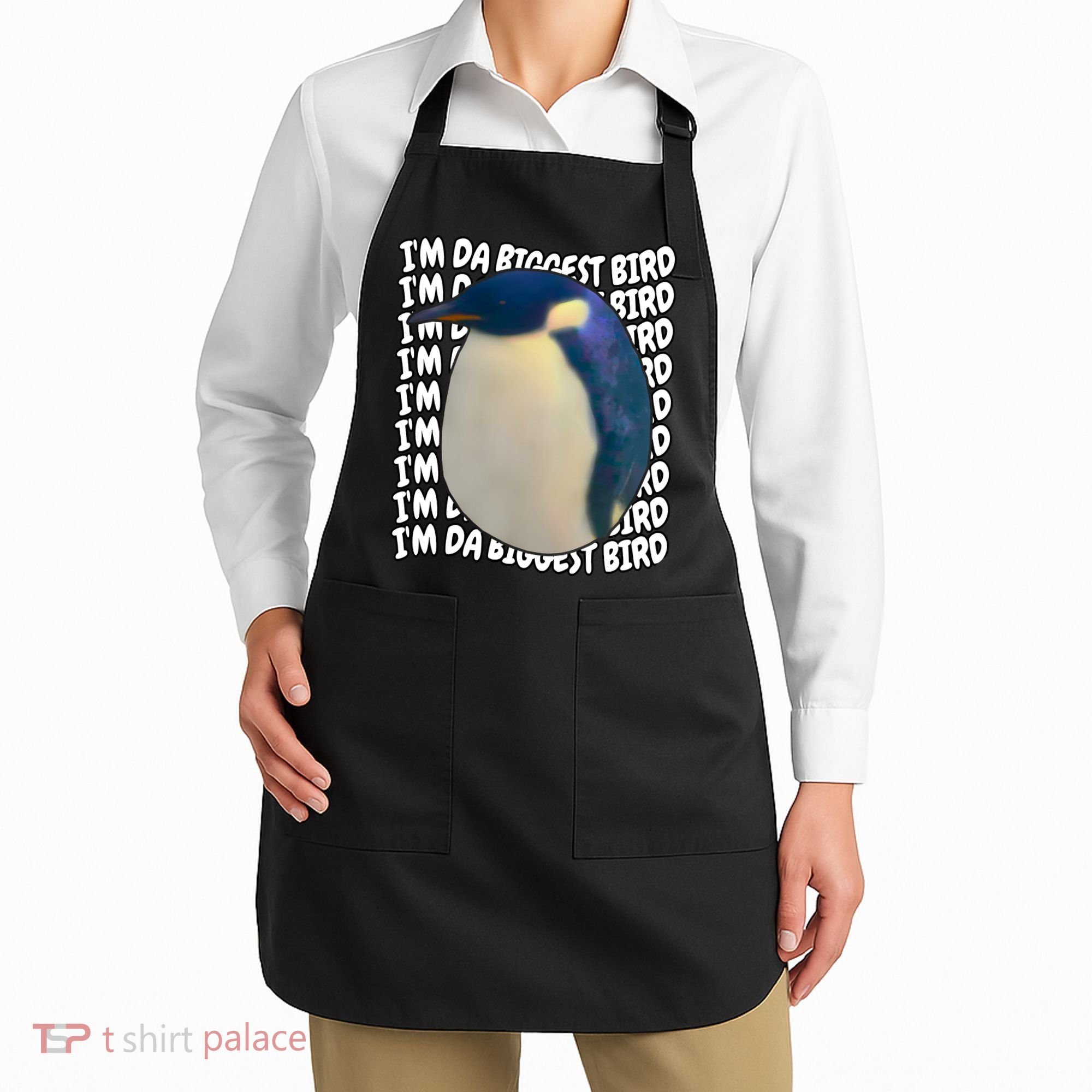 I'm Da Biggest Bird Meme For Bird Lovers Meme Enthusiasts Apron