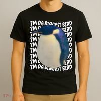 I'm Da Biggest Bird Meme For Bird Lovers Meme Enthusiasts T-Shirt thumb 3