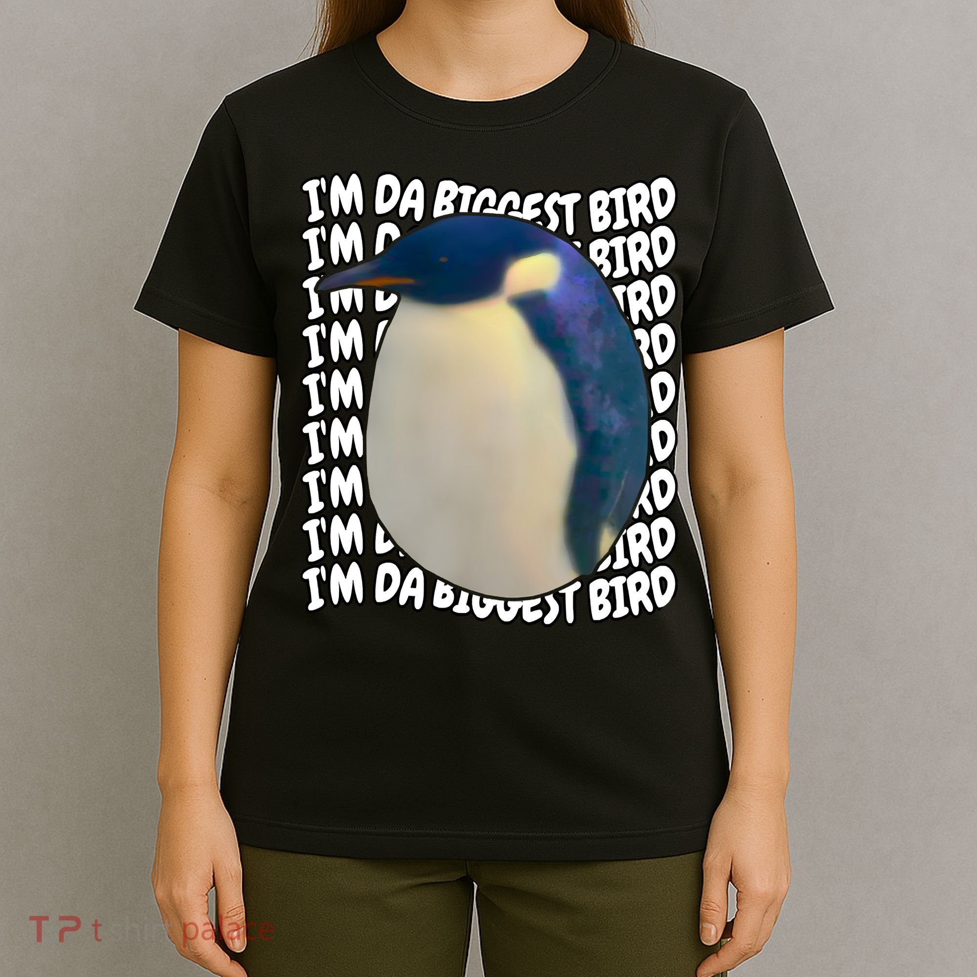 I'm Da Biggest Bird Meme For Bird Lovers Meme Enthusiasts T-Shirt