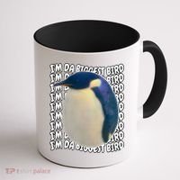 I'm Da Biggest Bird Meme For Bird Lovers Meme Enthusiasts Coffee Mug thumb 1