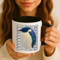 I'm Da Biggest Bird Meme For Bird Lovers Meme Enthusiasts Coffee Mug thumb 3