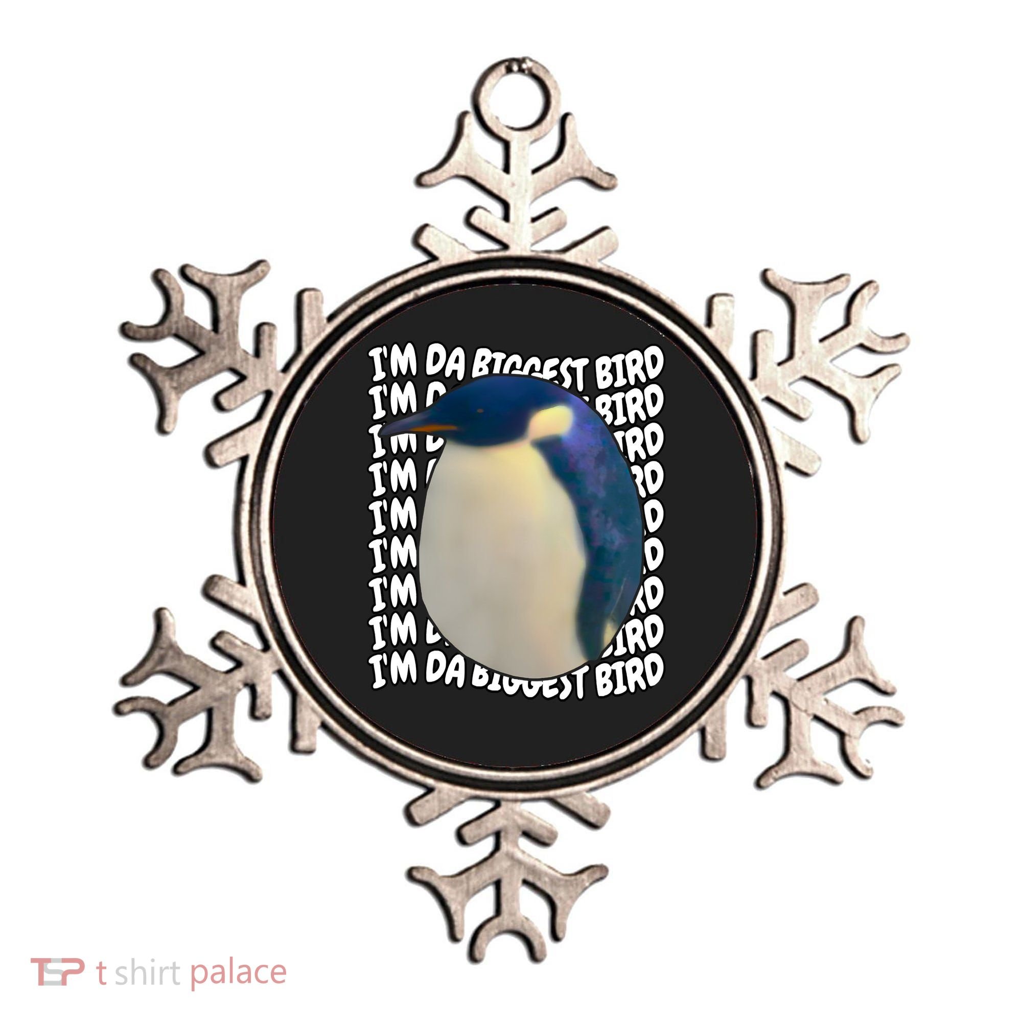 I'm Da Biggest Bird Meme For Bird Lovers Meme Enthusiasts Ornament