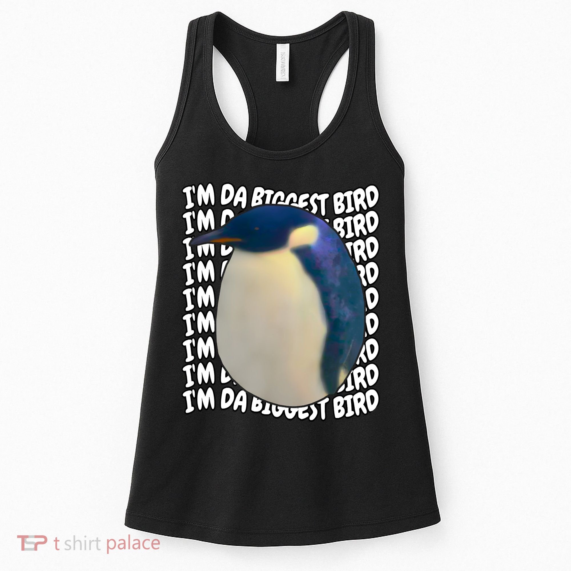 I'm Da Biggest Bird Meme For Bird Lovers Meme Enthusiasts Women's Tank Top