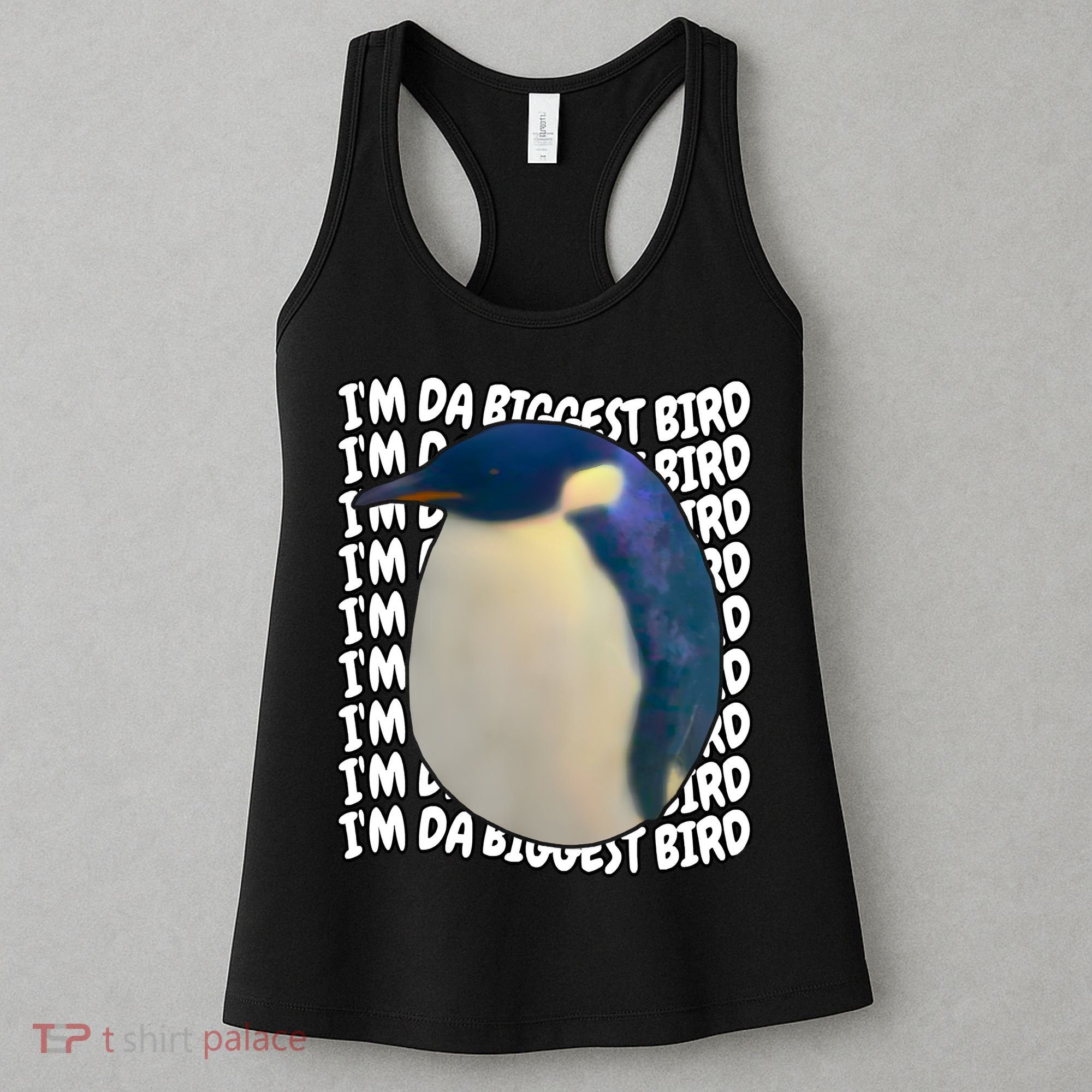 I'm Da Biggest Bird Meme For Bird Lovers Meme Enthusiasts Women's Tank Top