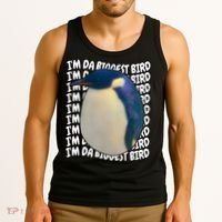 I'm Da Biggest Bird Meme For Bird Lovers Meme Enthusiasts Tank Top thumb 3