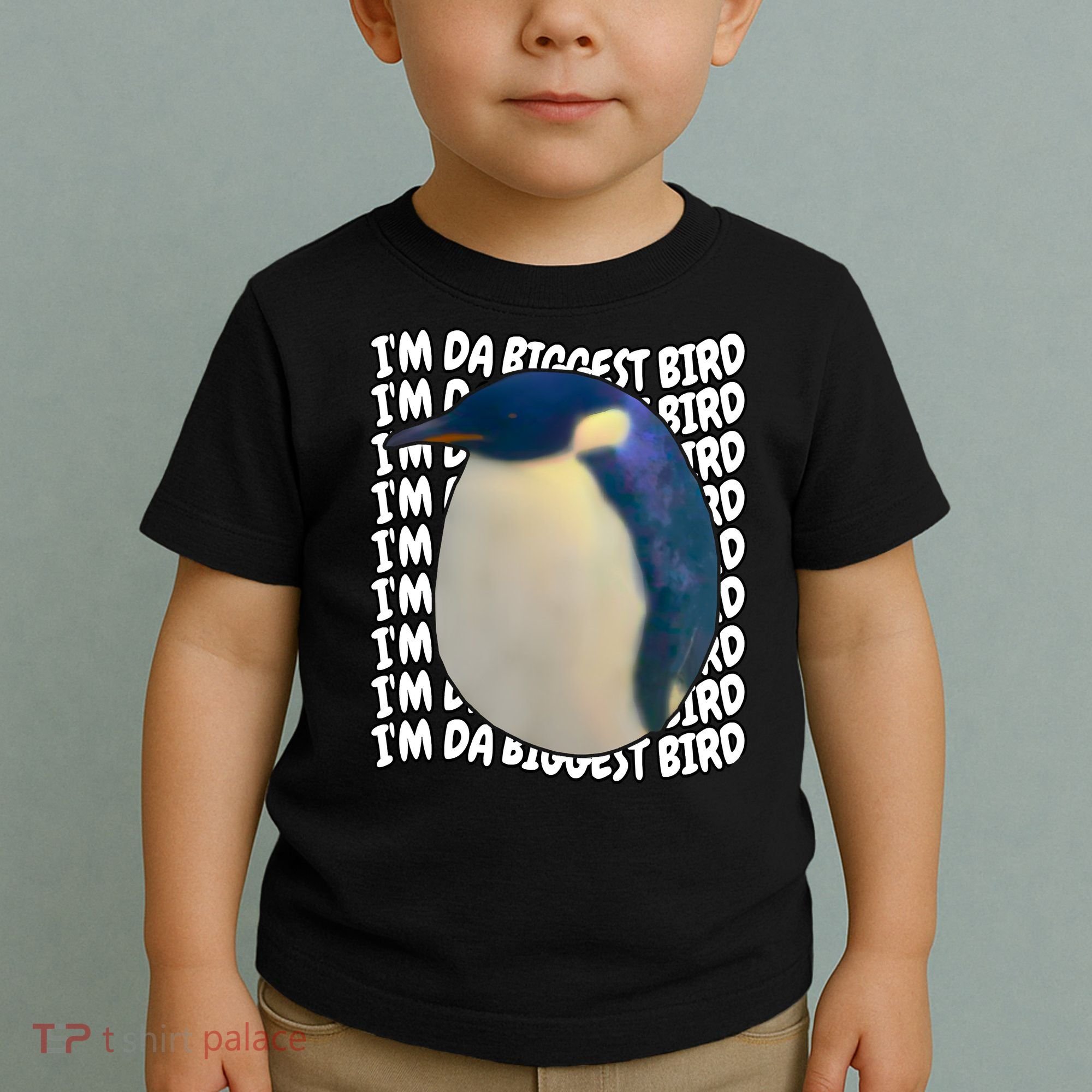 I'm Da Biggest Bird Meme For Bird Lovers Meme Enthusiasts Toddler T-Shirt