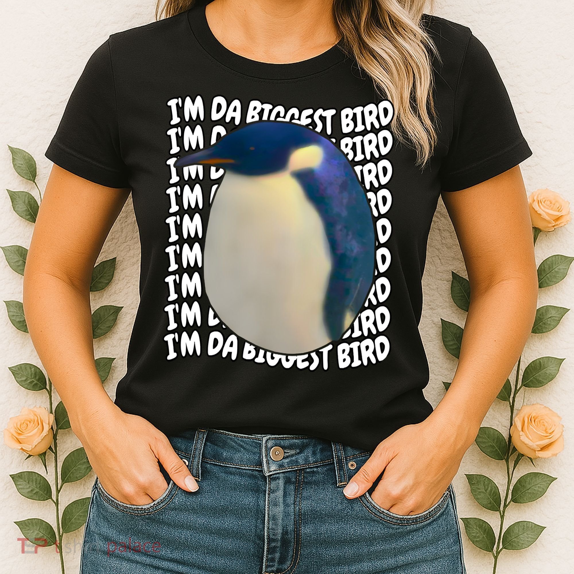 I'm Da Biggest Bird Meme For Bird Lovers Meme Enthusiasts Women's T-Shirt