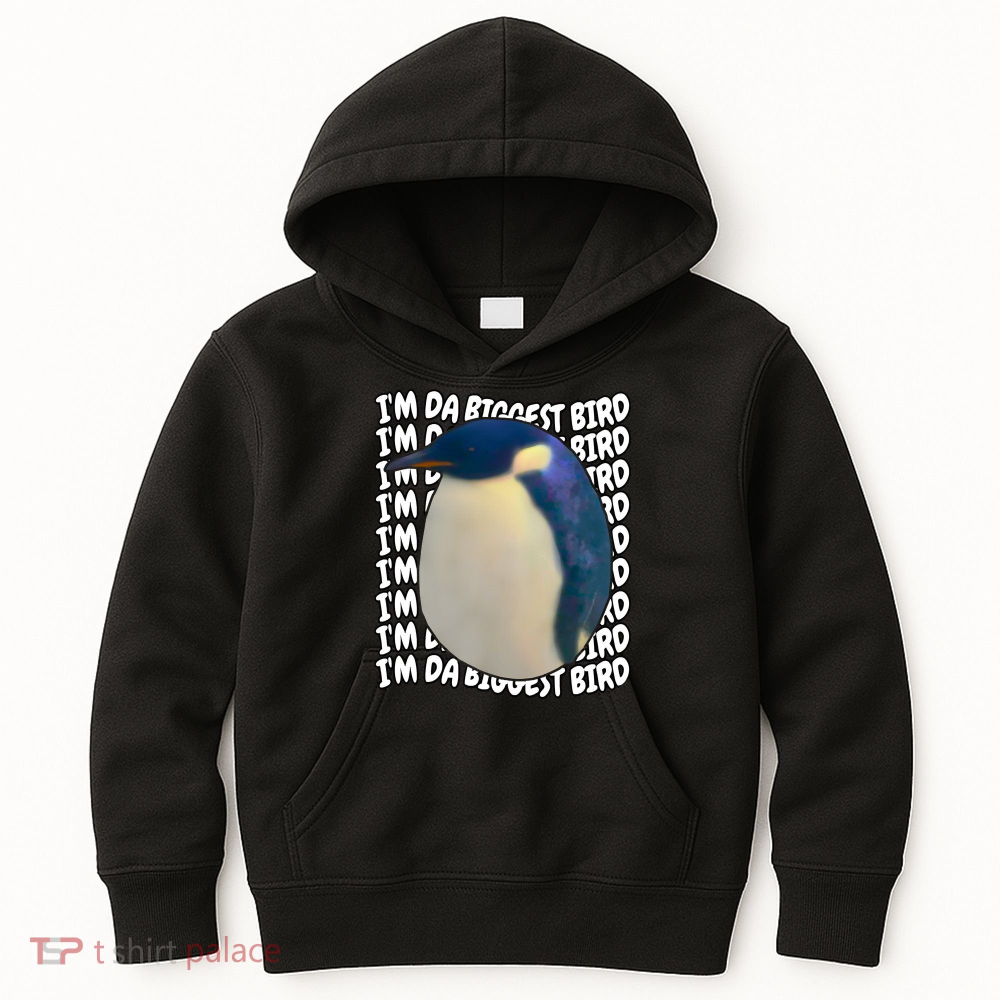 I'm Da Biggest Bird Meme For Bird Lovers Meme Enthusiasts Kids Hoodie