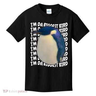 I'm Da Biggest Bird Meme For Bird Lovers Meme Enthusiasts Kids T-Shirt