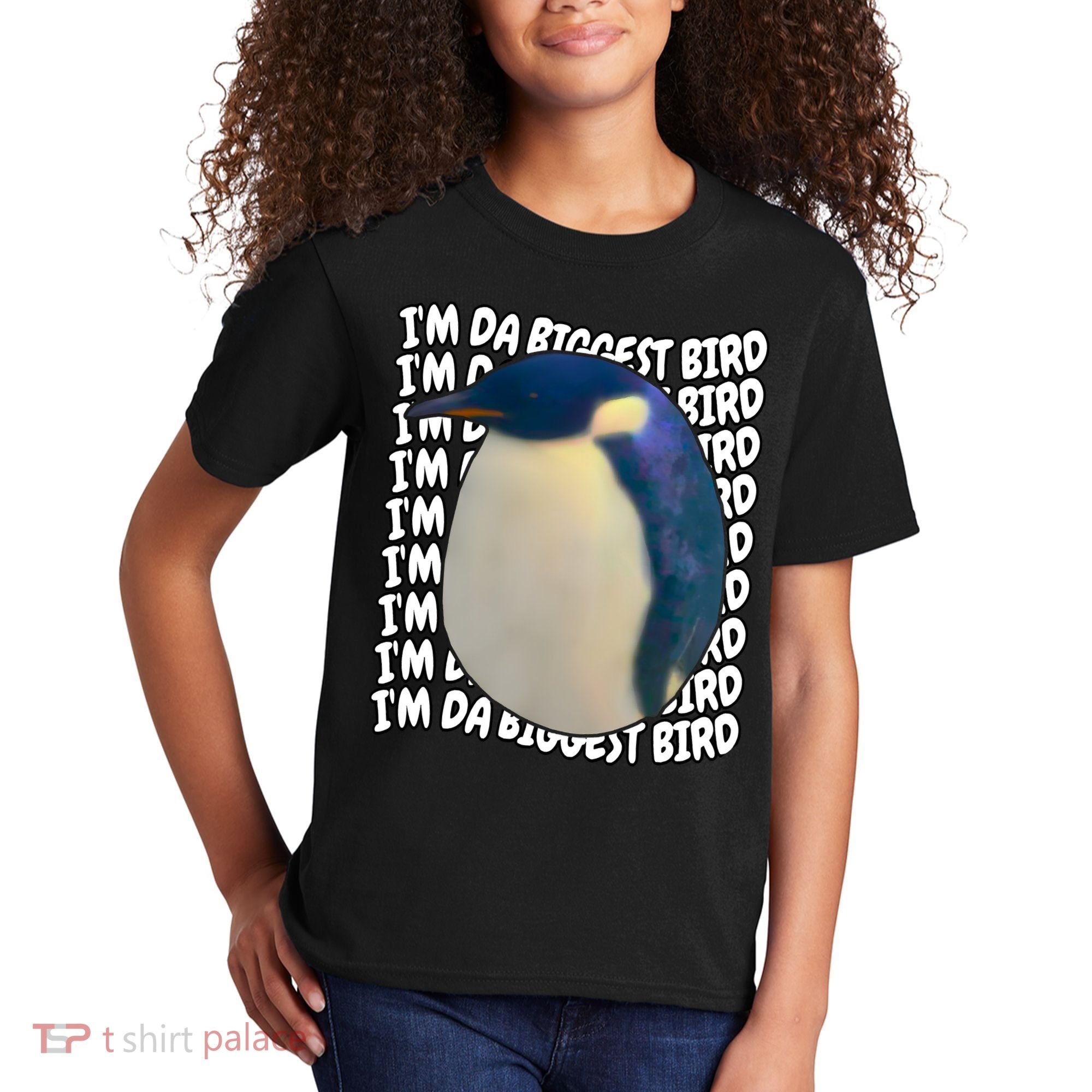 I'm Da Biggest Bird Meme For Bird Lovers Meme Enthusiasts Kids T-Shirt