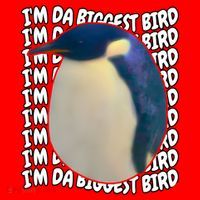 I'm Da Biggest Bird Meme For Bird Lovers Meme Enthusiasts Santa Hat thumb 1