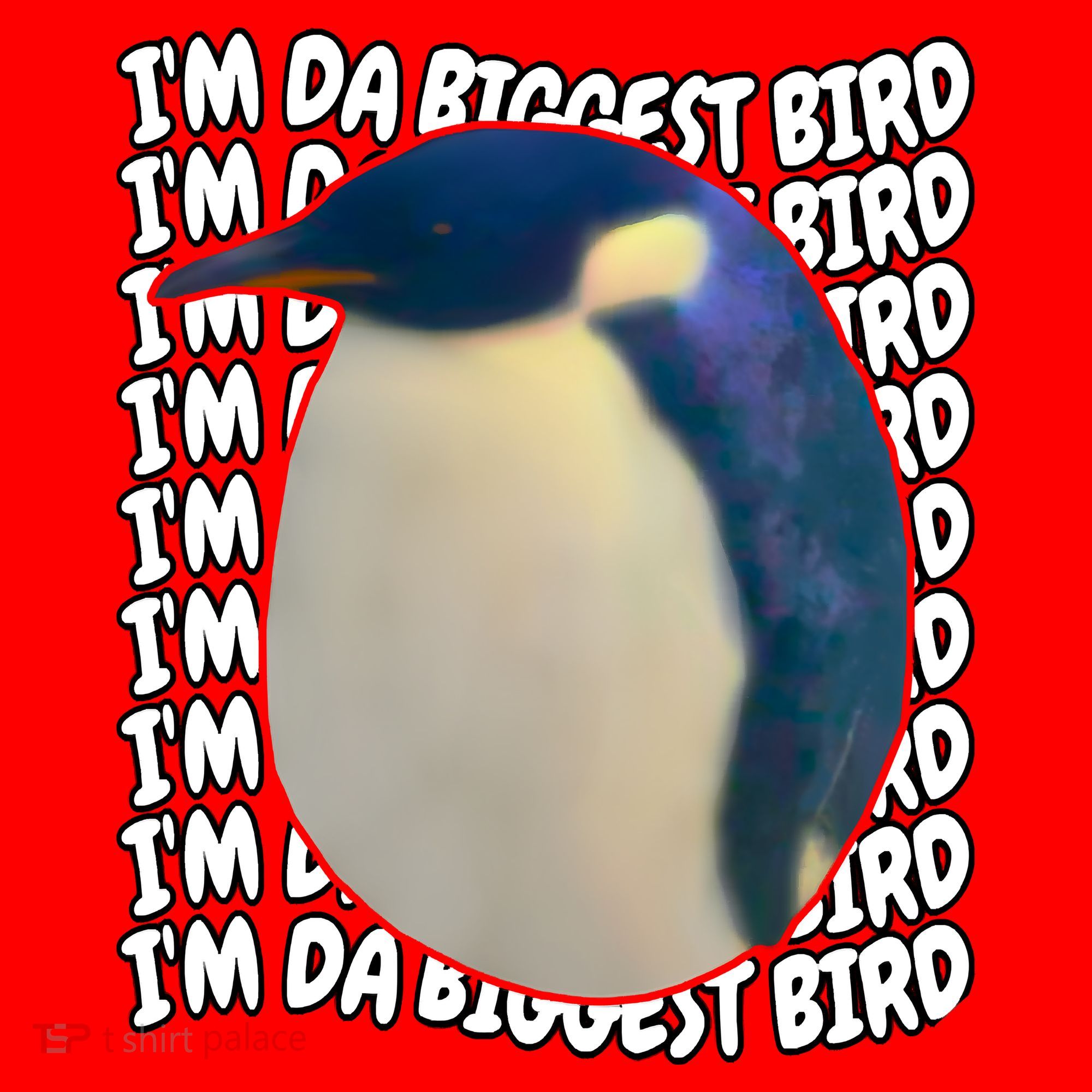 I'm Da Biggest Bird Meme For Bird Lovers Meme Enthusiasts Santa Hat