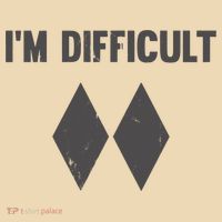 Im Difficult Black Diamond Tote Bag thumb 4