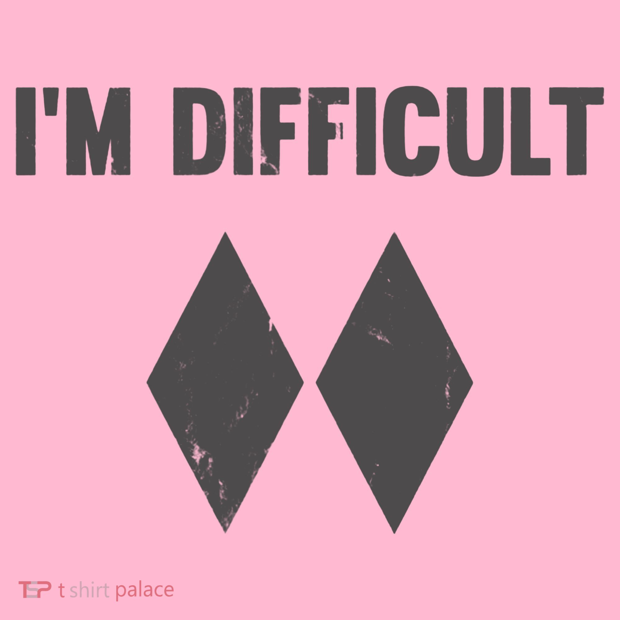 Im Difficult Black Diamond Coaster