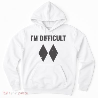 Im Difficult Black Diamond Hoodie
