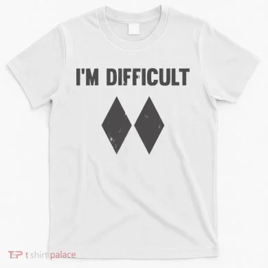 Im Difficult Black Diamond T-Shirt