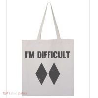 Im Difficult Black Diamond Tote Bag thumb 0