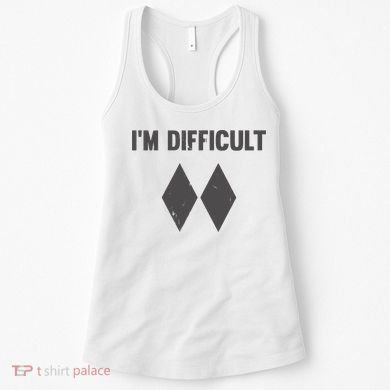 Im Difficult Black Diamond Women's Tank Top