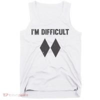 Im Difficult Black Diamond Tank Top thumb 0