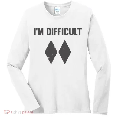 Im Difficult Black Diamond Women's Long Sleeve Shirt