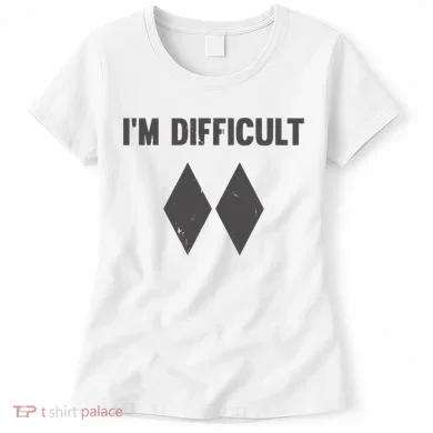 Im Difficult Black Diamond Women's T-Shirt