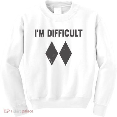 Im Difficult Black Diamond Kids Sweatshirt