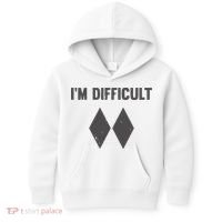 Im Difficult Black Diamond Kids Hoodie thumb 0