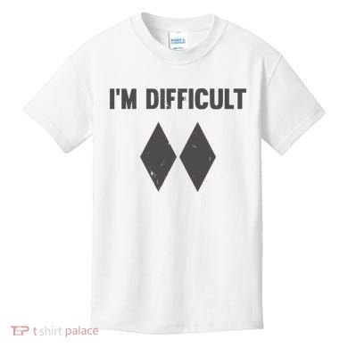 Im Difficult Black Diamond Kids T-Shirt