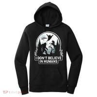 I Don't Believe In Hu Meaningful Gift Bigfoot Ufo Alien Unicorn Gift Women's Hoodie thumb 0