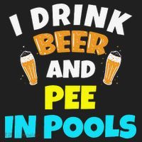 I Drink Beer And Pee in Pools Lake River Gifts Women's Sweatshirt thumb 2