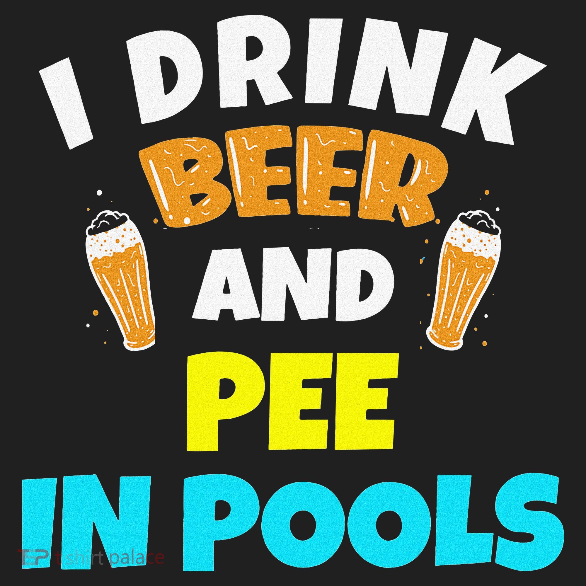 I Drink Beer And Pee in Pools Lake River Gifts Women's Sweatshirt