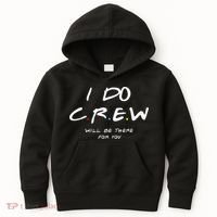 I Do Crew Bachelorette Party Men & Women Kids Hoodie thumb 0