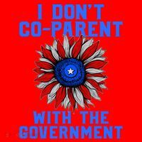 I Don't Co Parent With The Government Santa Hat thumb 1
