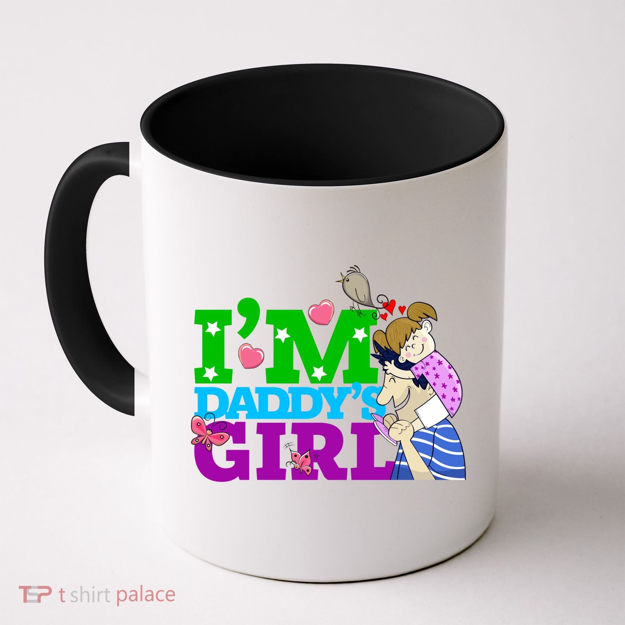 Im Daddys Cute Gift I Love You Dad Daddy Daughter Gift Coffee Mug