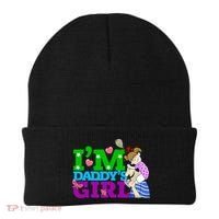 Im Daddys Cute Gift I Love You Dad Daddy Daughter Gift Beanie thumb 0