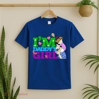Im Daddys Cute Gift I Love You Dad Daddy Daughter Gift T-Shirt thumb 2