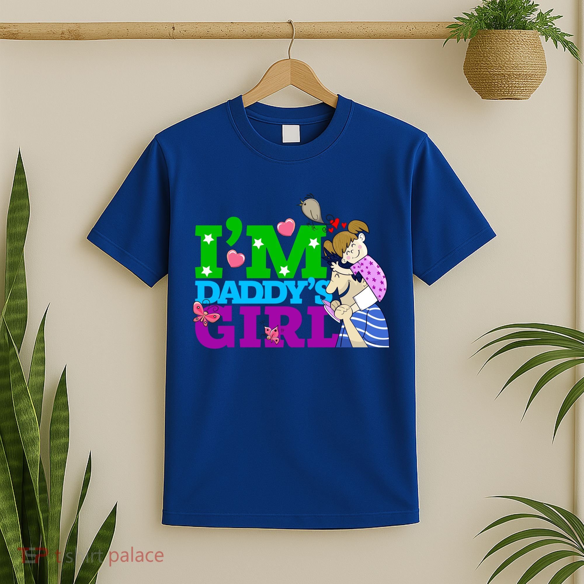 Im Daddys Cute Gift I Love You Dad Daddy Daughter Gift T-Shirt