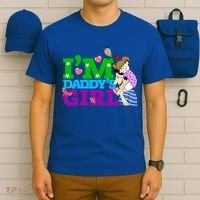Im Daddys Cute Gift I Love You Dad Daddy Daughter Gift T-Shirt thumb 6