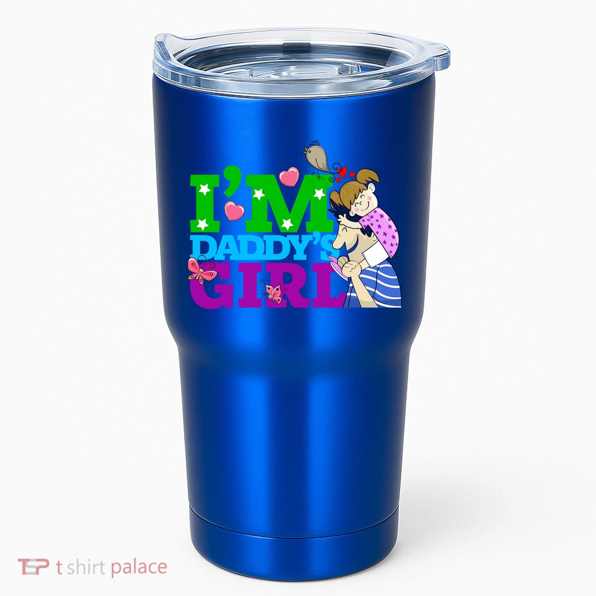 Im Daddys Cute Gift I Love You Dad Daddy Daughter Gift Tumbler