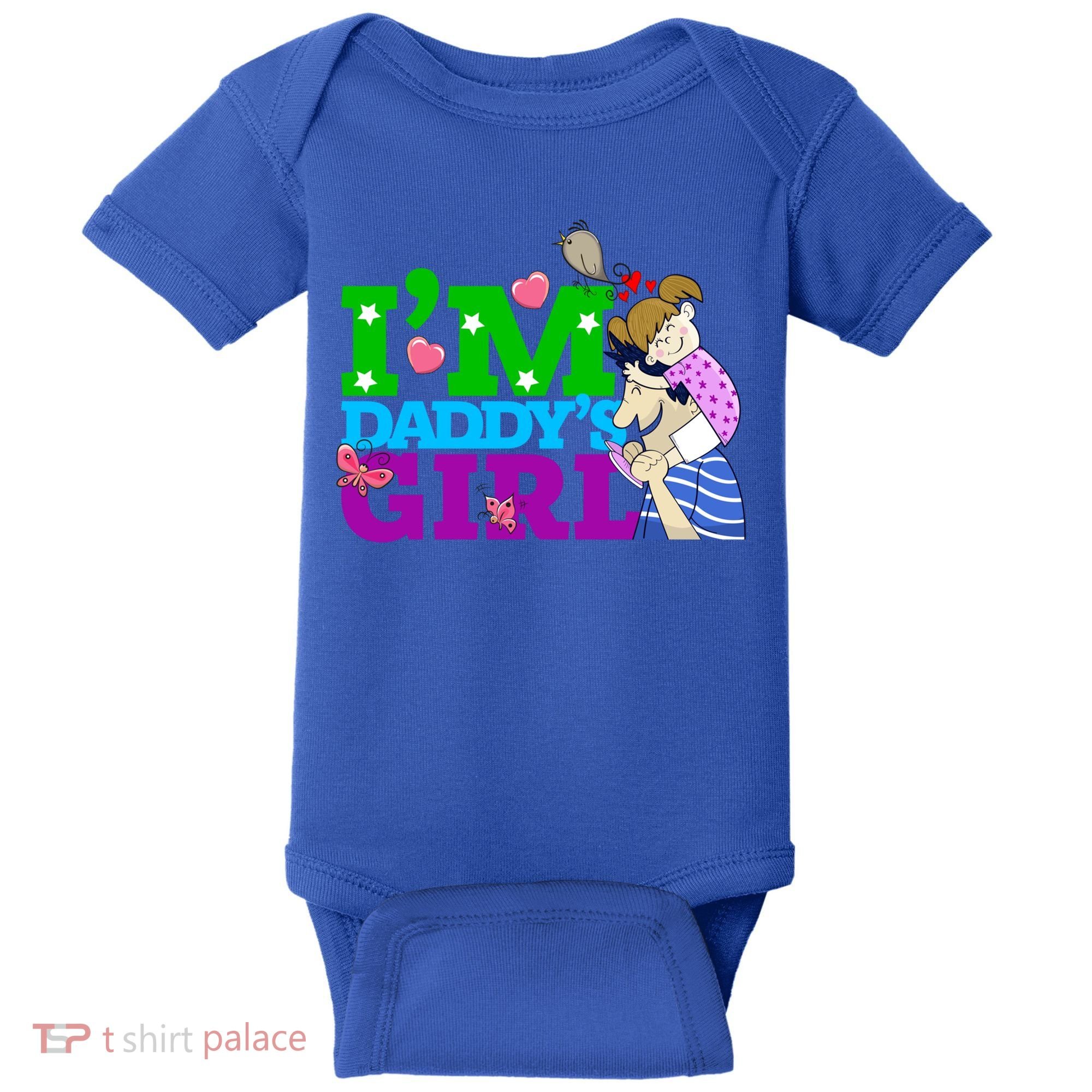 Im Daddys Cute Gift I Love You Dad Daddy Daughter Gift Baby Bodysuit