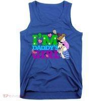Im Daddys Cute Gift I Love You Dad Daddy Daughter Gift Tank Top thumb 0