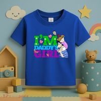 Im Daddys Cute Gift I Love You Dad Daddy Daughter Gift Toddler T-Shirt thumb 3