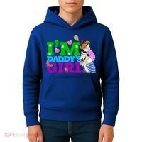Im Daddys Cute Gift I Love You Dad Daddy Daughter Gift Kids Hoodie thumb 4