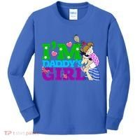 Im Daddys Cute Gift I Love You Dad Daddy Daughter Gift Kids Long Sleeve Shirt thumb 0