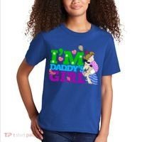 Im Daddys Cute Gift I Love You Dad Daddy Daughter Gift Kids T-Shirt thumb 2