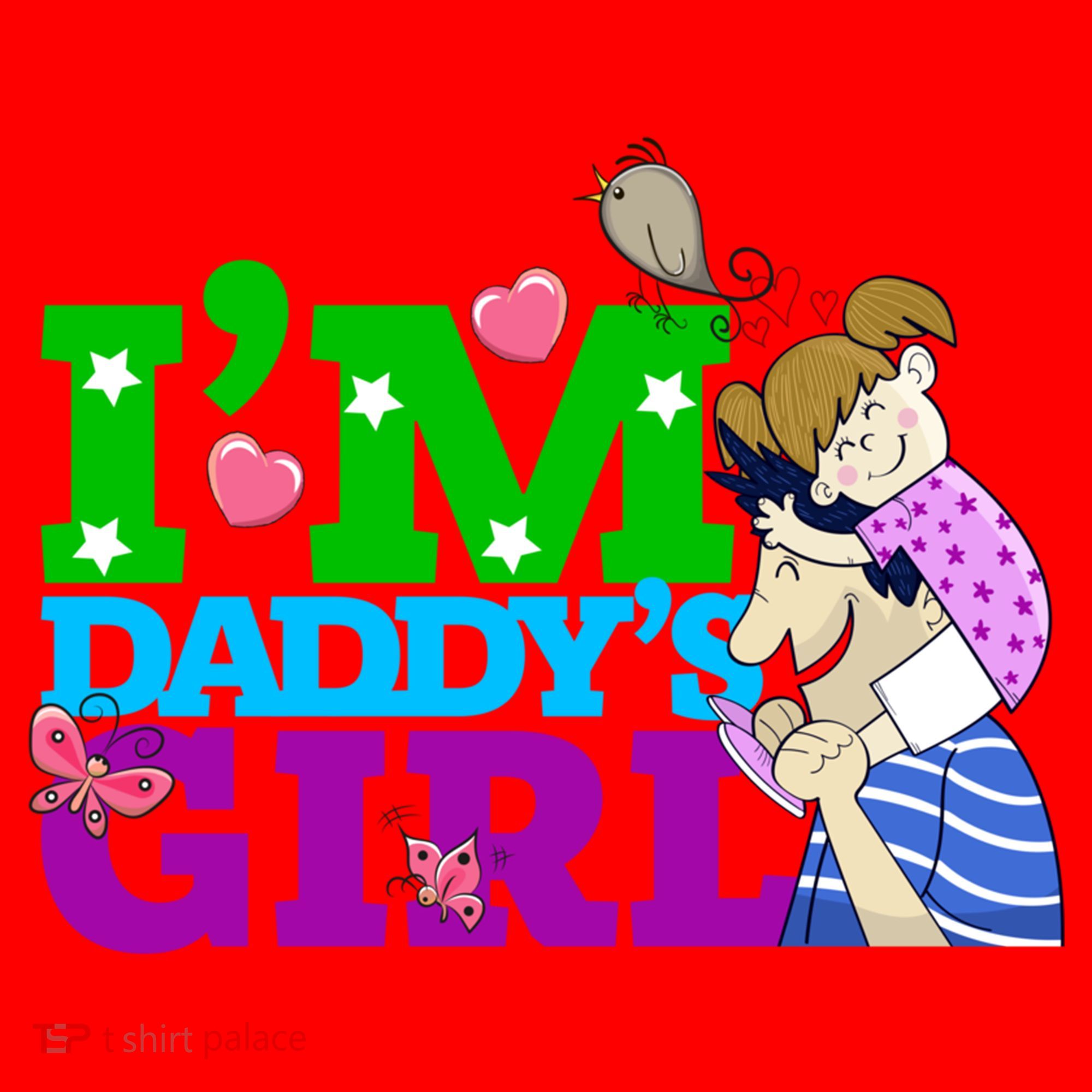 Im Daddys Cute Gift I Love You Dad Daddy Daughter Gift Santa Hat