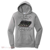 I Do Church Sound For Miracles Ask Jesus Audio Tech Funny Women's Hoodie thumb 0