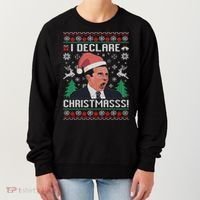 I Declare Christmas, The Office Christmas Sweater Women's Sweatshirt thumb 0