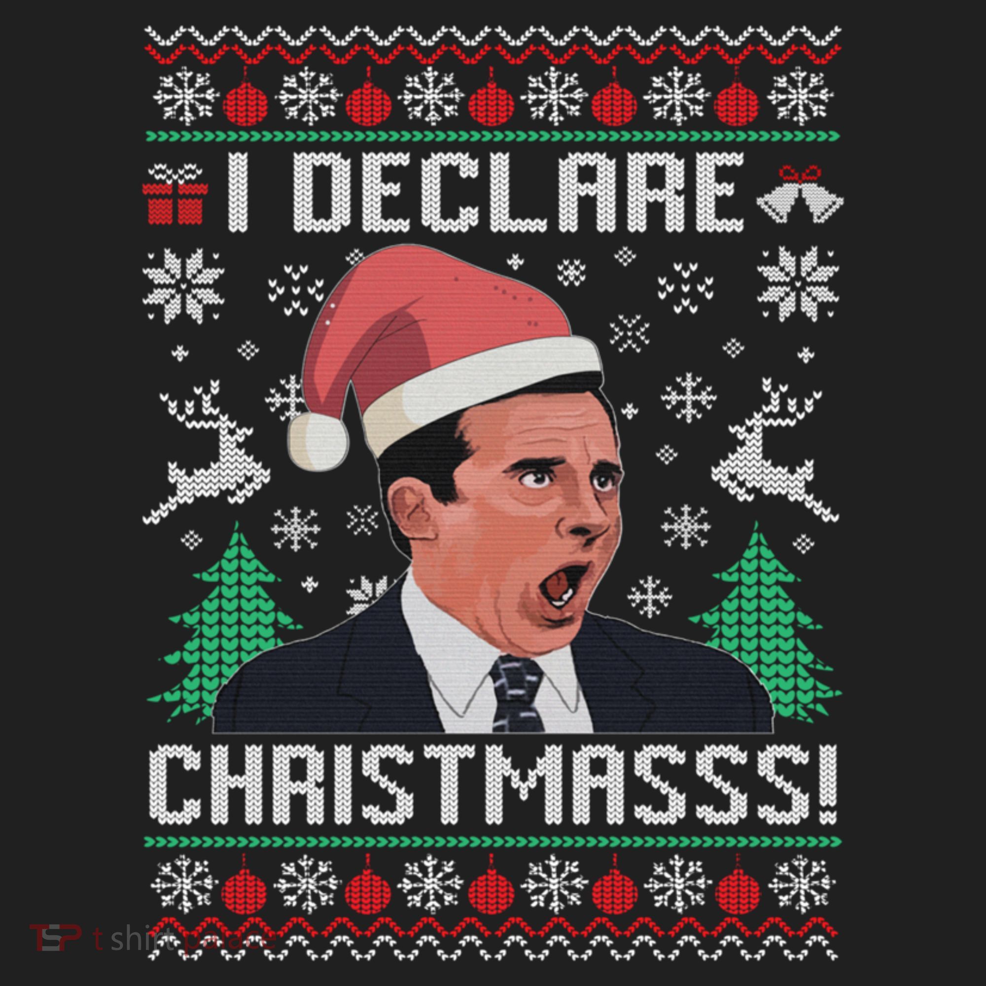 I Declare Christmas, The Office Christmas Sweater Women's Sweatshirt