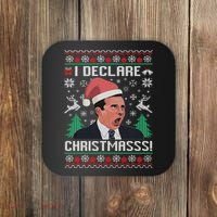 I Declare Christmas, The Office Christmas Sweater Coaster thumb 0